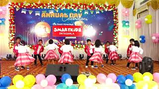 Bullet bandi\u0026Kaala Chasma dance performance by Smart Juniors@ SMARTKiDZ 11th Annual Day Celebrations