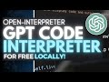 ChatGPT Code Interpreter For FREE! - Open Interpreter (Installation Guide)