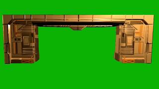 Green Screen Sci-fi Door Effects