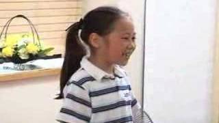 子供英語自己紹介スピーチ・小学３年生・女子