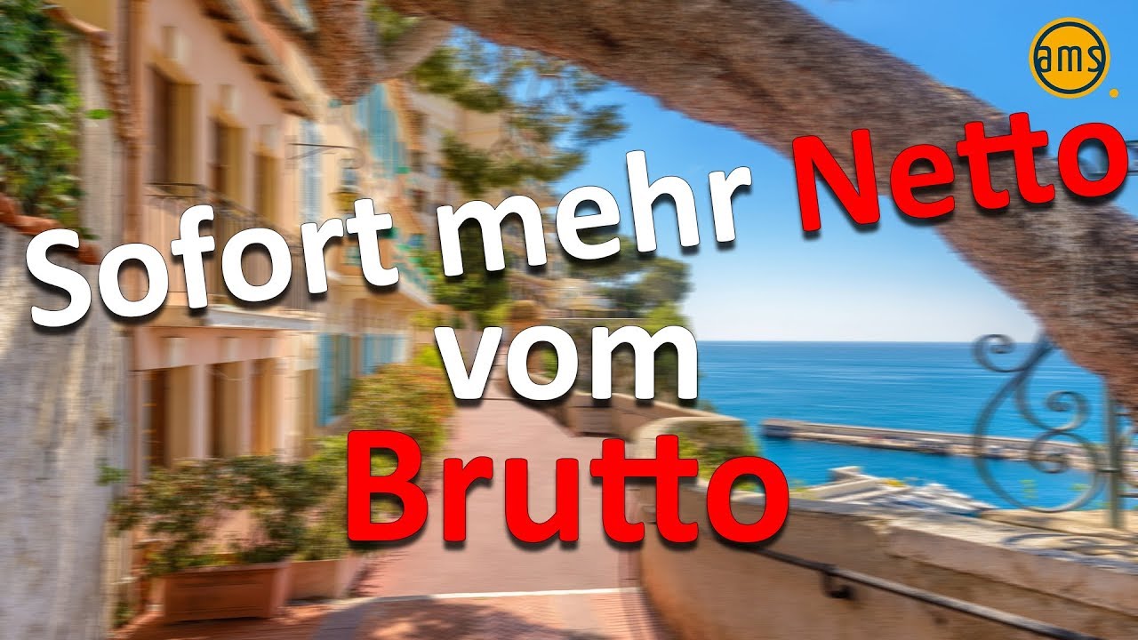 So Bekommst Du Sofort Mehr Netto Vom Brutto! - YouTube