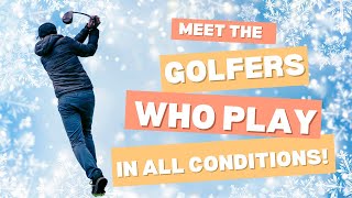 Winter Golfers