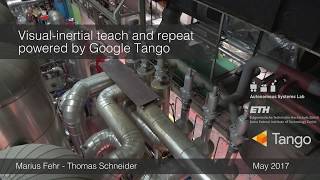 Visual-inertial teach and repeat powered by Google Tango