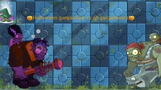 Plants vs zombies 2 Halloween  gargantuar vs all gargantuars (🎃Halloween special🎃)