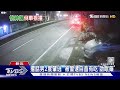 倒車猛撞嗆聲完肇逃 男放話要駕駛「報警」｜tvbs新聞 @tvbsnews01