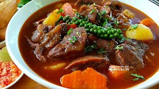 BẮP BÒ HẦM TIÊU XANH thịt thơm mềm dẻo vị ngọt thanh dễ nấu hợp đãi tiệc gia đình |Nhamtran FV