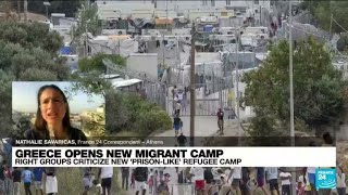 Greece to open new ‘controlled’ migrant camp as rights groups criticise restrictions