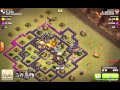 My Heroic Attack- TH7 vs. TH8 Full Dragons  Attack