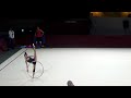 uliyana trofimova entraînement cerceau grand prix de thiais 2012