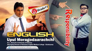 Our Responsibility - Grade 11 - Lesson 01 - Full explanation - Upul Moragodaarachchi