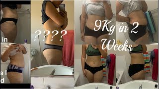 How I Lost 9KG in 3 weeks??/Step By Step Help