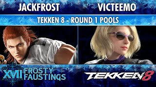 Frosty Faustings XVII ROUND 1 POOLS - JackFrost (Hwoarang) vs Victeemo (Nina) - TEKKEN 8