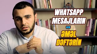 Whatsapp Mesajlari ve Emel Defterin