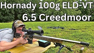 Hornady 100g ELD-VT 6.5 Creedmoor: Custom Rifle Handloads Using Varget, Reloader 15, and N540 Powder