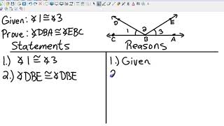 Big Ideas Geometry 2 5 Proving Statements for Segments and Angles
