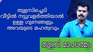 തുളസി മാഹാത്മ്യം THULASI MAHATHMYAM | K.P.SREEVASTHAV ASTROLOGER ALATHUR PALAKKAD 9447320192