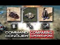 COMMAND & CONQUER - SUPERWEAPON COMPARISON | C&C Tiberium Wars [2020]