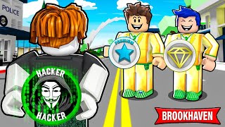 ME HICE PASAR POR NOOB, LUEGO ME CONVERTÍ EN HACKER EN BROOKHAVEN! - ROBLOX