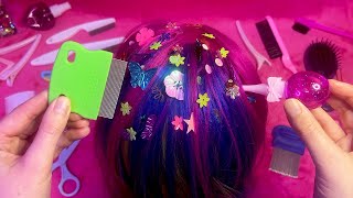 ASMR Scalp Check and Treatment (Whispered, Nostalgic)