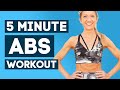 Abs Workout Without Weights at Home - Shape Your Stomach in Seconds (5 Minutes)