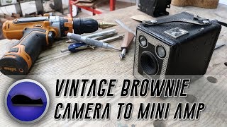 How to turn a vintage camera into a mini amp with the kit from Jam Jar Amps