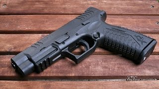 스프링필드 Springfield XDm9 9mm 권총 리뷰와 실탄 사격