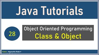 Java Tutorials : Class and Object in Java #28