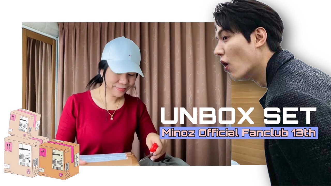 Lee Min Ho Unbox Set | Minoz Official Fanclub 13th - YouTube