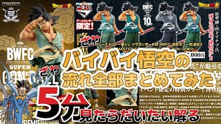 【バイバイ悟空】5分見て!!ざわつく理由を網羅したドラゴンボール超 造形天下一武道会3 SUPER MASTER STARS PIECE THE SON GOKU -DAIMATSURI ver.-