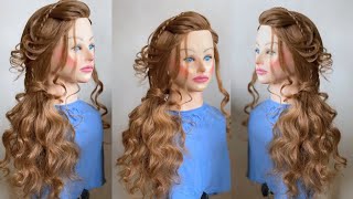 Most Beautiful Hairstyle |Elegant low ponytail Hairstyles