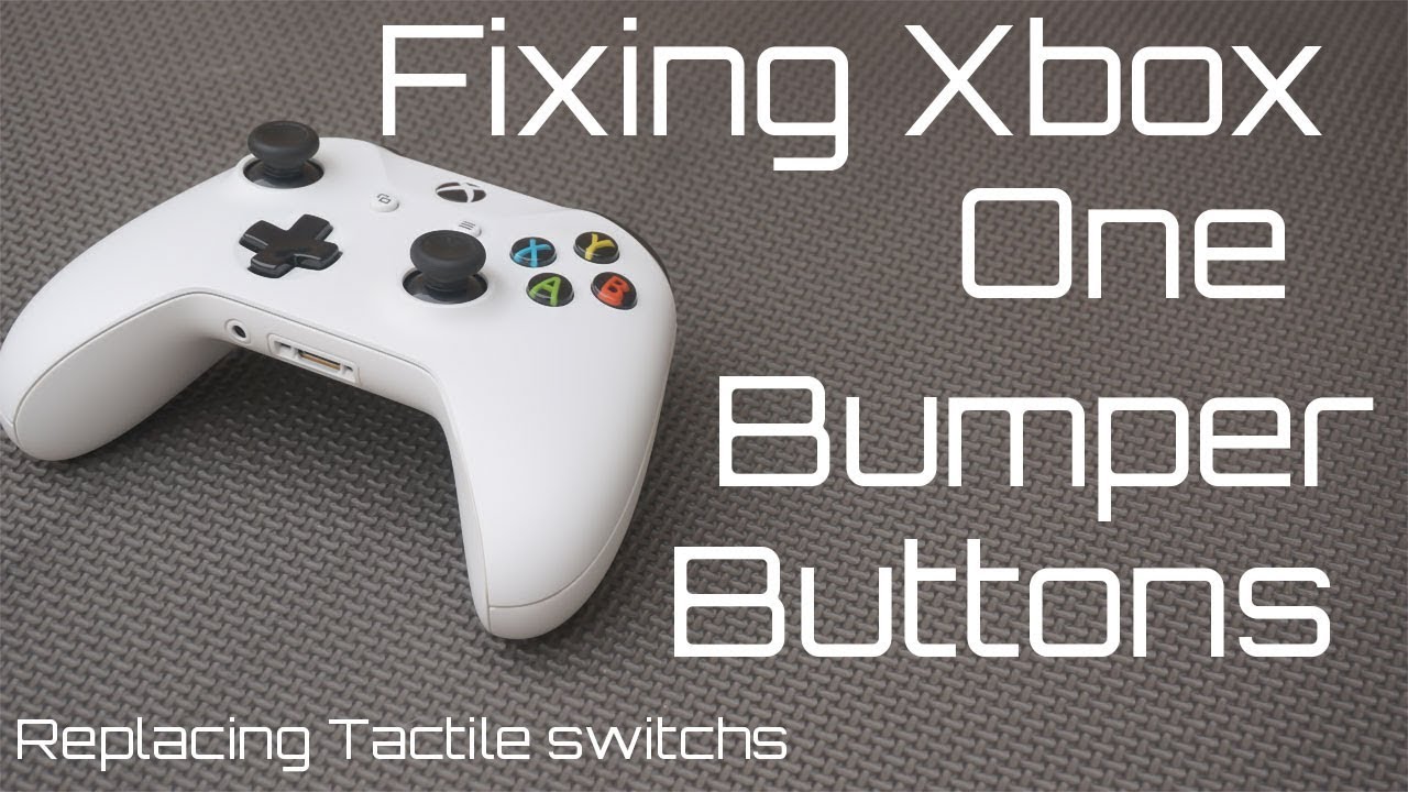 How To Fix A Broken Bumper On Xbox One Controller - FAEDDU