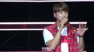 160813 신혜성 상해 콘서트 신화 신곡 스포?!!!  아는 사이?!!!