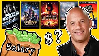 💰 Vin Diesel Salary for Every Movie | Hits & Flops - Data Cards