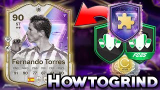 BEST WAY to COMPLETE 90 FUTURE STARS ICON FERNANDO TORRES SBC! FC 25