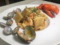 Paccheri con Astice, Vongole e Gamberi Alla Chef Barbato