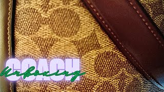 ✨🎀Coach LARGE City Bucket Bag 🎀✨ Unbox with me💕🩷