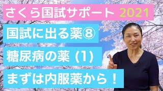 【とにかくわかりやすい】看護国試のくすり⑧「糖尿病の治療薬(1)」【さくら国試サポート】