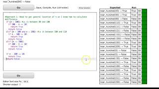 Codingbat - near_hundred (Python)