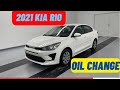 2021 Kia Rio Oil Change