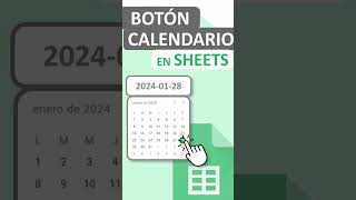 Calendario en Celdas - Truco de Google Sheets