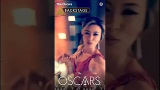 Oscars 2017 in Snapchat