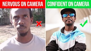 HOW TO BE MORE CONFIDENT ON CAMERA 📷 // 5 Tips for Talking to the Camera if You're Shy