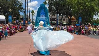 FULL Frozen Royal Reception Parade at Disney's Hollywood Studios
