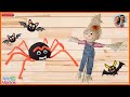 Spiders and Scarecrows for Halloween