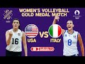 LIVE 🔴 USA VS ITALY - Gold Medal Match - Paris 2024 Olympic Games Women's Volleyball - Score