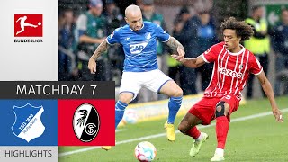 TSG Hoffenheim - SC Freiburg 0-0 | Highlights | Matchday 7 – Bundesliga 2022/23