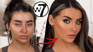 This is LEGAL!? Testing *NEW* W7 makeup dupes!