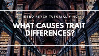 What Causes Trait Differences? (Intro Psych Tutorial #140)