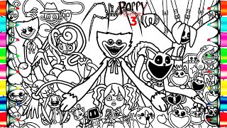 Poppy Playtime 3 New Coloring Pages / How To Color Characters from Poppy Playtime Chapter 1-3  / NCS