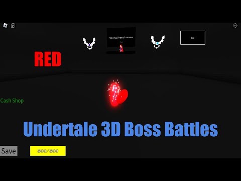 Undertale 3D Boss Battles | Red :) - YouTube